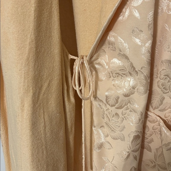 Vintage 80s Victorias Secret Gold Label Robe Lined Size Medium/Large EUC Rare - Picture 15 of 16